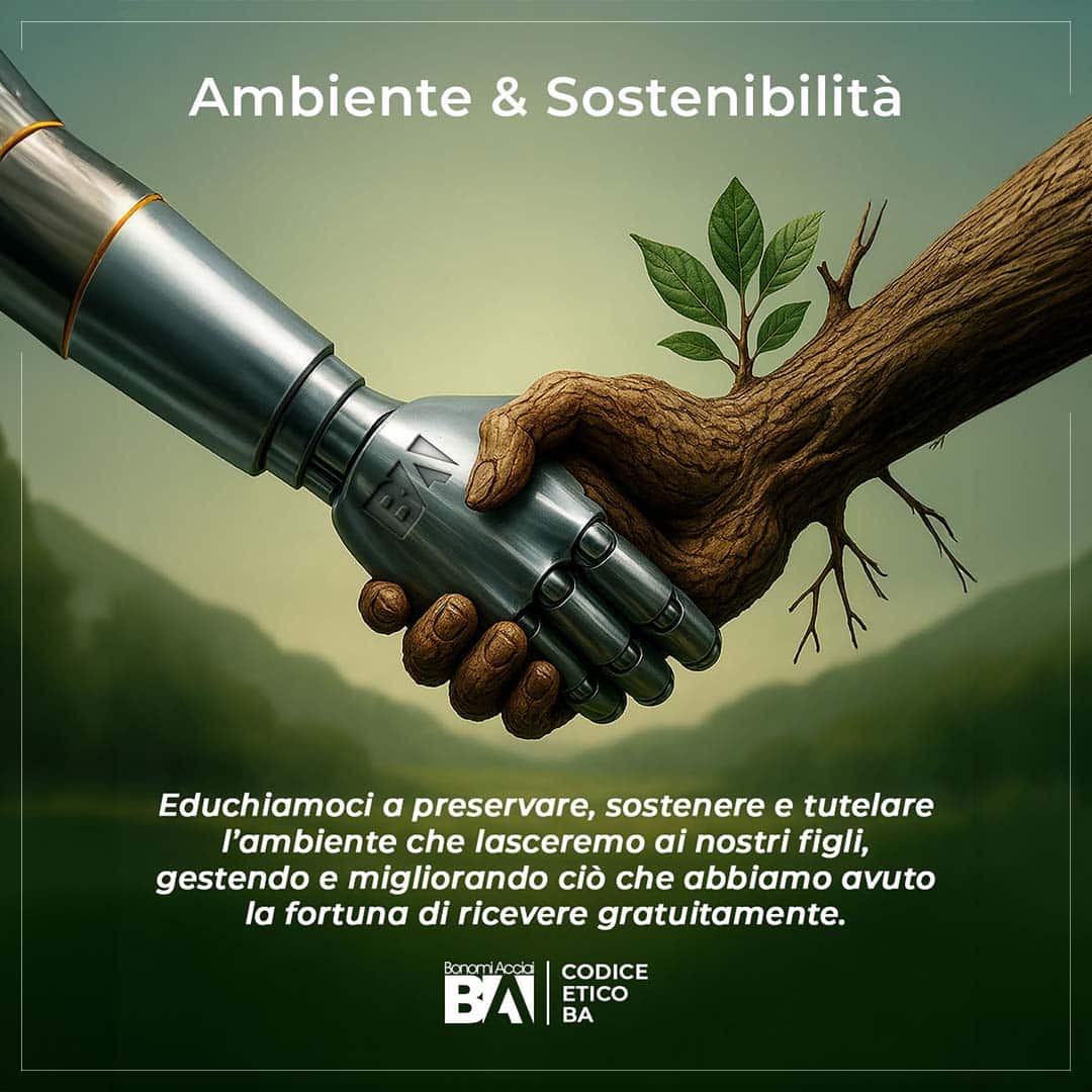 Acciaio e ambiente possono coesistere. L'impegno di Bonomi Acciai per un futuro più sostenibile.