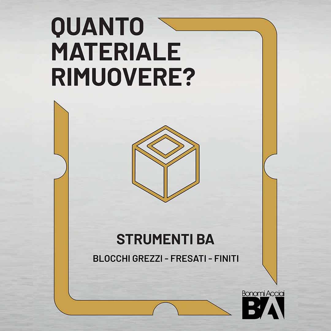 Trasformatore forgiato/fresato Bonomi Acciai: calcolatore sovrametallo minimo da asportare