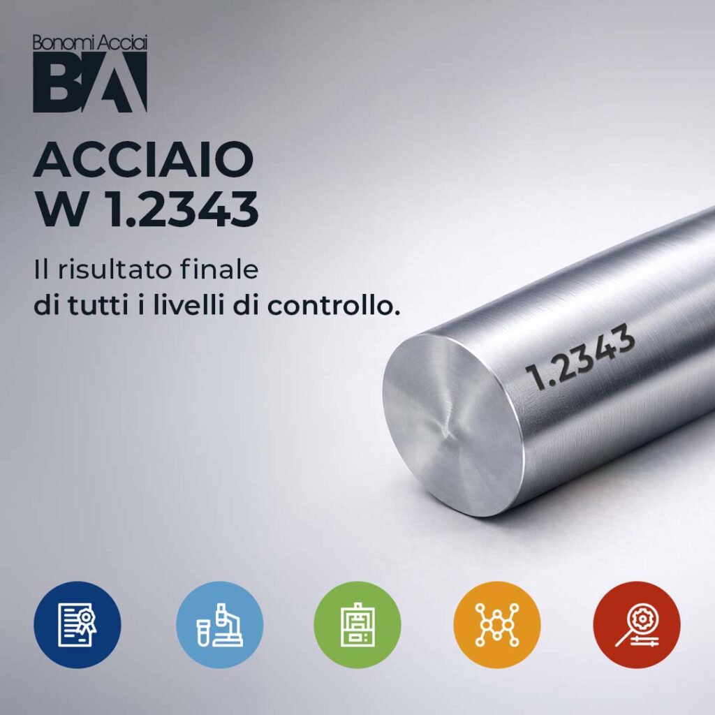 2343 acciaio: caratteristiche e controlli del W.1.2343