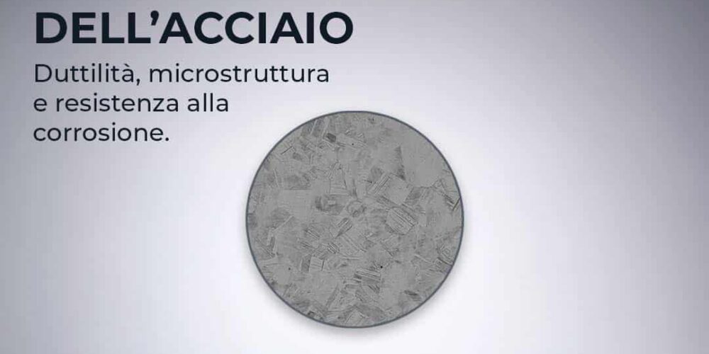Grafica infografica Bonomi Acciai sullo stato solubilizzato dell'acciaio.