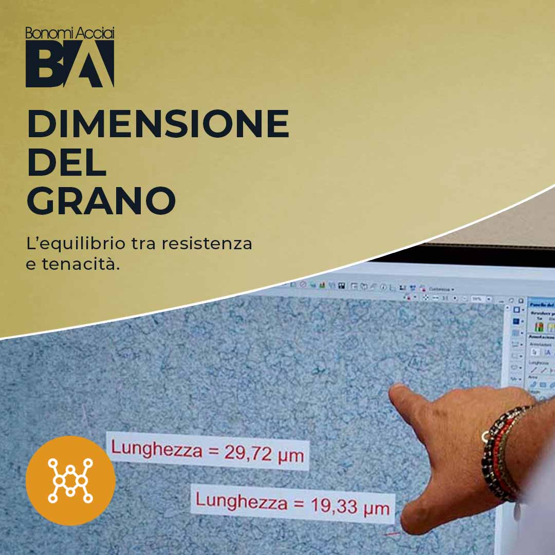 Dimensione del grano dell’acciaio: equilibrio tra resistenza, tenacità e qualità della microstruttura.