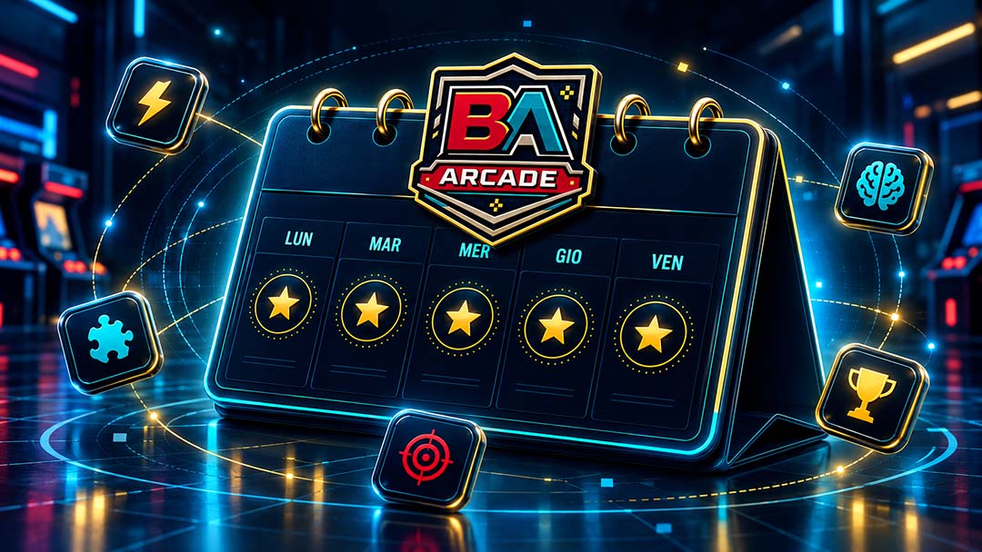 Calendario BA ARCADE delle sfide settimanali